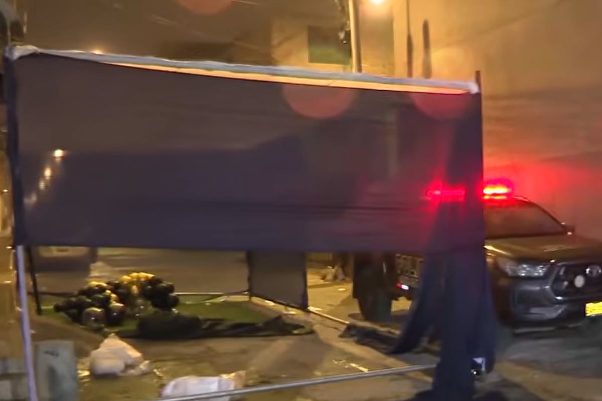 Tres heridos tras balacera en una fiesta en SJM. Foto: Captura de video/AméricaTV