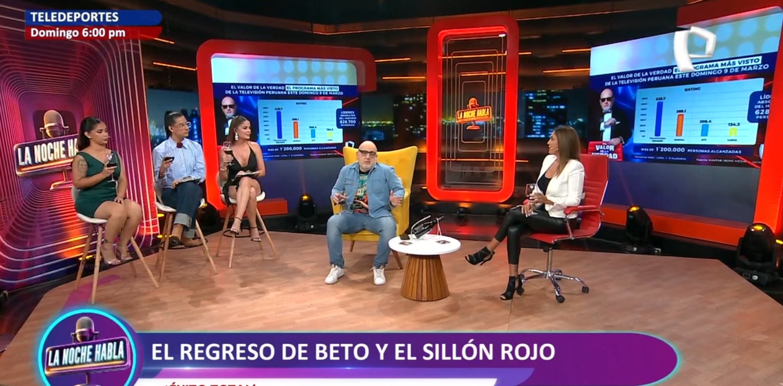 Beto Ortiz habla sobre 'EVDLV' de Tilsa Lozano.