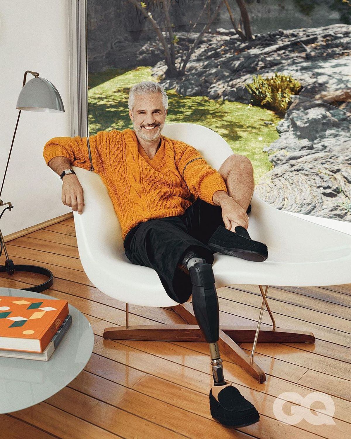 Usa una prótesis fabricada con tecnología alemana (Foto: Juan Pablo Medina / Instagram)