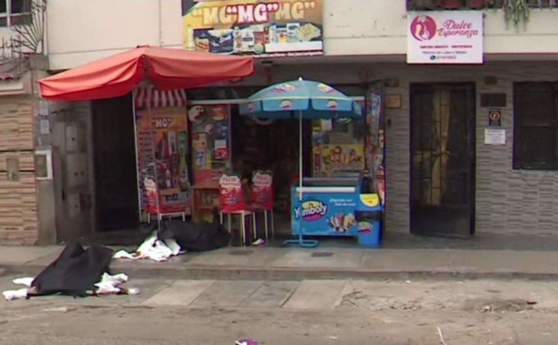 Dos personas fueron asesinadas a balazos en San Juan de Lurigancho. (Captura Canal N)
