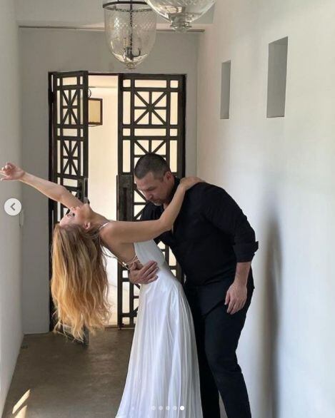 Rafael Amaya y Athina Marturet están realizando un proyecto para Tik Tok (Foto: Instagram)