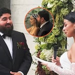 Hugo Lezama se casó con Romina Delgado