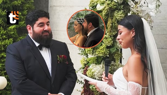 TROME - Hugo Lezama se casa en ceremonia íntima con Romina Delgado