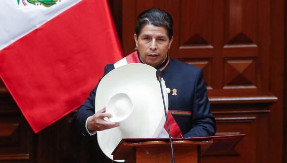 El profesor Pedro Castillo prometió 'No más pobres en un país rico' (Foto: Parlamento)