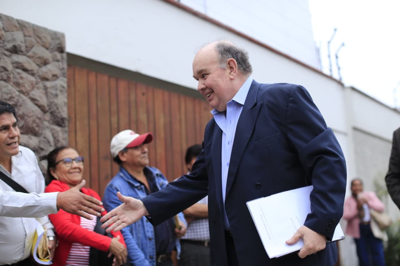 El líder de Renovación Popular, Rafael López Aliaga. Foto: César Bueno @photo.gec
