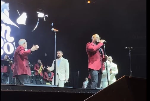 El Gran Combo juntos Grupo Niche rindieron homenaje a Rafael Ithier. (Alex Sensation music LLC)