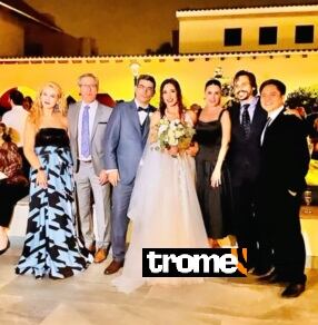 Los invitados al matrimonio de Verónica Linares. Foto: Instagram