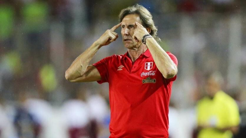 Ricardo Gareca con la Selección Peruana tuvo un paso exitoso (Foto: AFP).