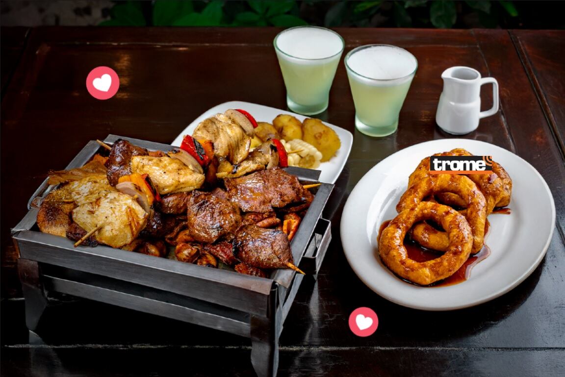 El restaurante Sabores Peruanos deleita en este 'San Valentín' con varias propuestas de cenas, entre ellas: Amor al carbón. (Isabel Medina / Trome).