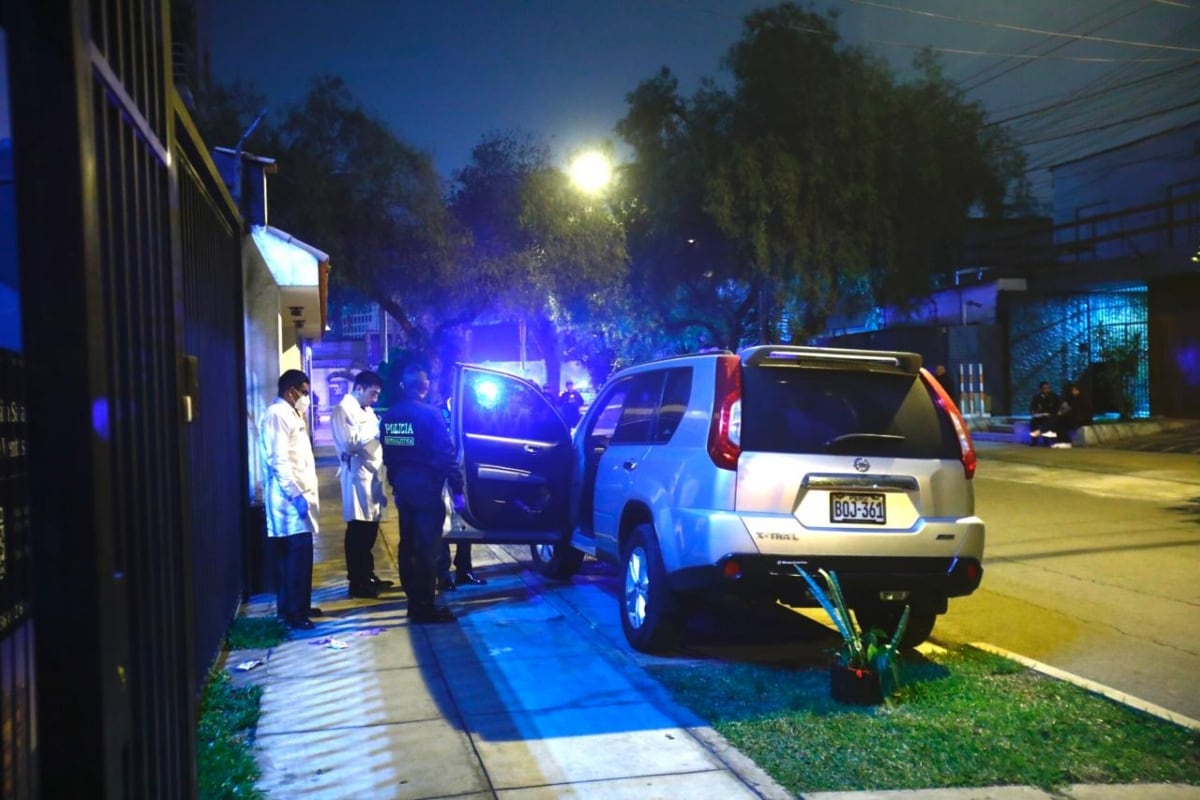 Los atacantes dispararon a quemarropa contra la camioneta de la víctima; los proyectiles impactaron en su cuello. (Foto: GEC)