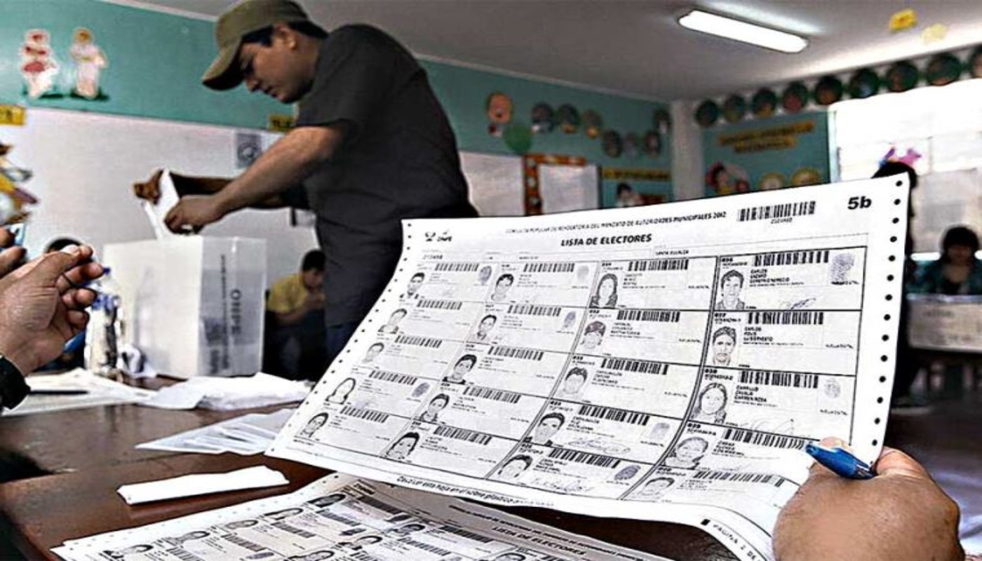 Es fundamental ir preparado a votar. (Fuente: El Peruano)