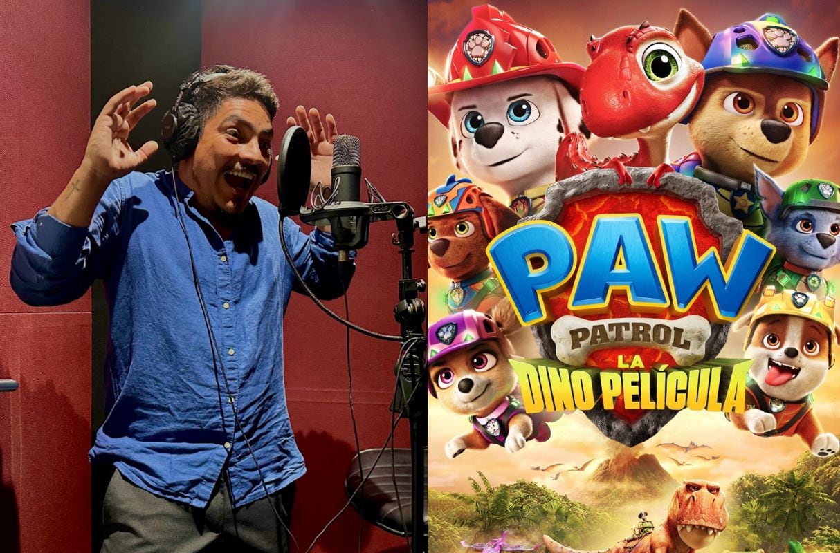 Erick Elera se suma al elenco de doblaje de “PAW Patrol: La Dino Película”. (Foto: Difusión)