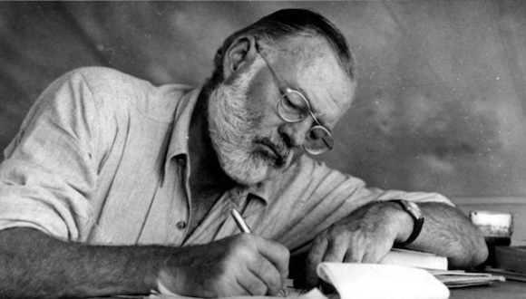 El autor de la novela ‘El viejo y el mar’ (1952) era tratado por un severo trastorno depresivo y una psicosis. Foto: Internet.