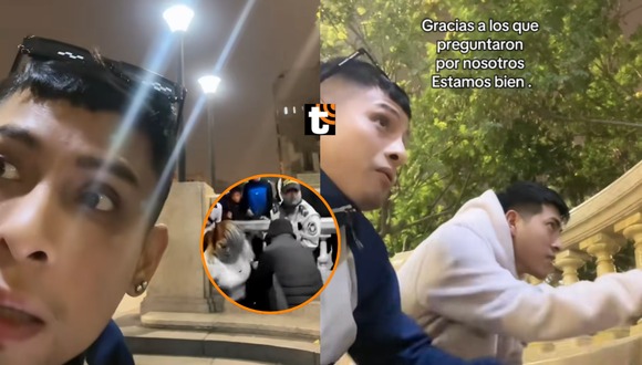 TROME - ¡Terrible balacera! Tiktoker graba momento exacto en que asesinan a hombre en Plaza San Martín