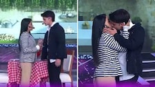 Onelia Molina y Kevin Díaz se besan en pleno reto de “Esto es guerra”