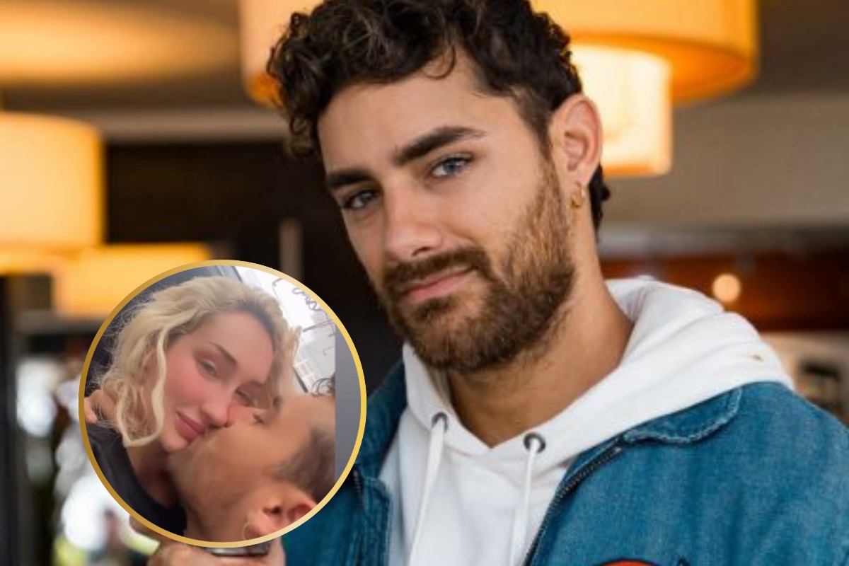 Austin Palao y su novia