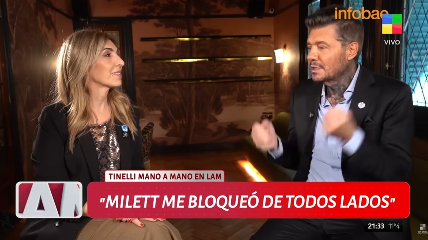 Marcelo Tinelli habló sobre Milett Figueroa.