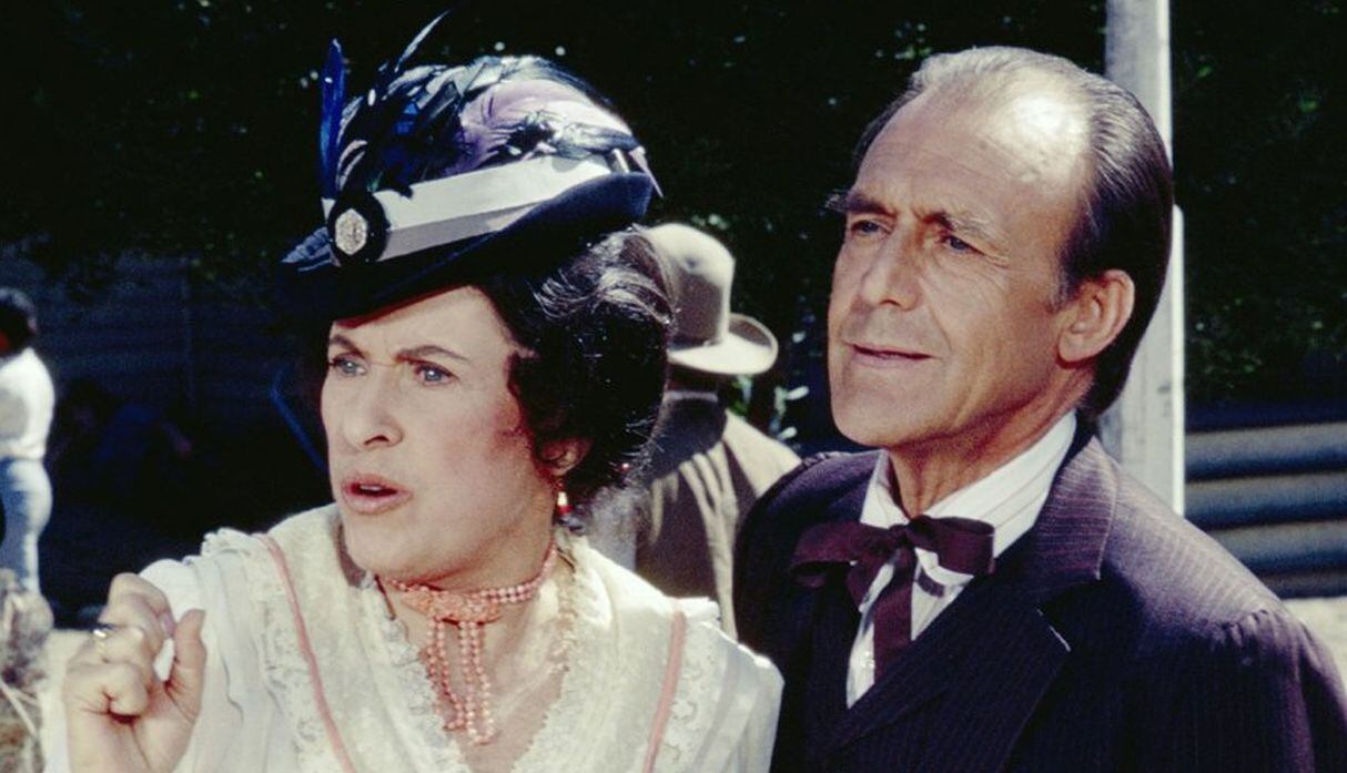 Katherine MacGregor interpretó a la malvada Harriet Oleson en “La Familia Ingalls” (Foto: NBC)