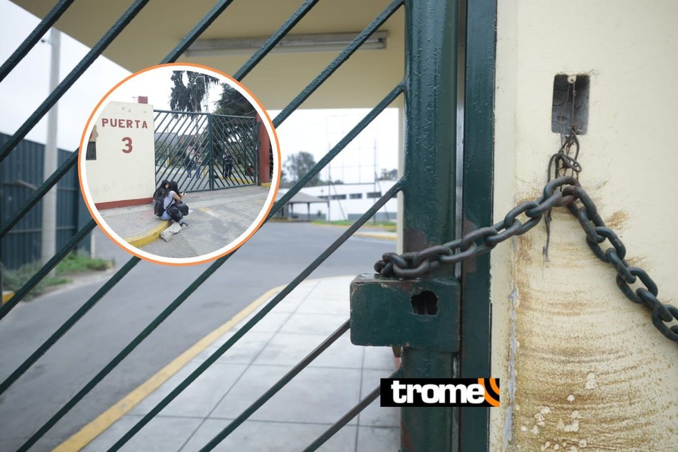 Las puertas de ingreso a la Ciudad Universitaria fueron reforzadas con cadenas y agentes privados se seguridad ante un plantón previsto para este viernes, así como la anunciada “tercera toma de Lima”.