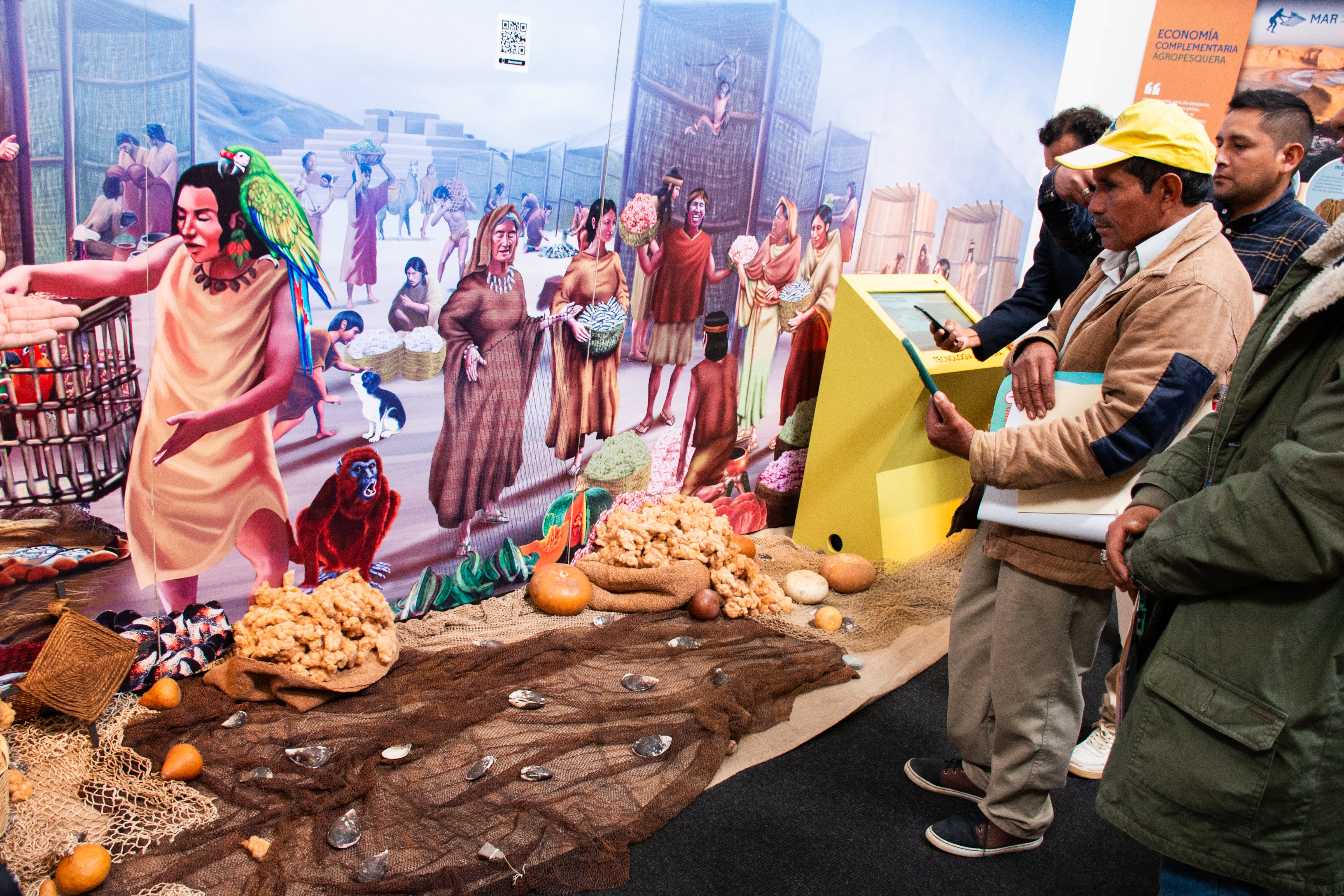 Exposición de Caral en la Beneficencia de Lima