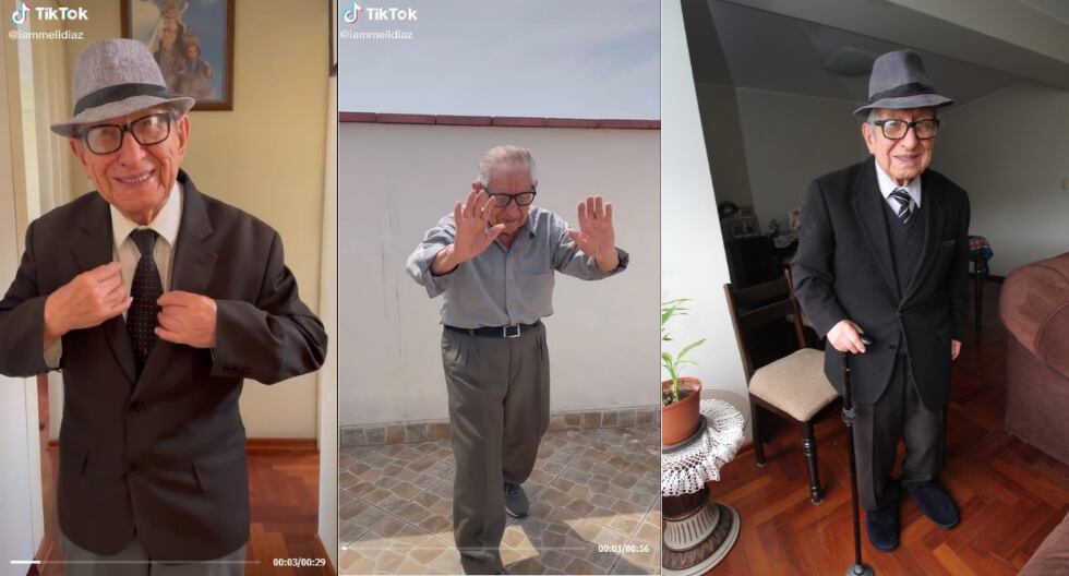 Abuelito tiktoker tiene 95 años, es médico y escribe libros: “Me gusta la tecnología”