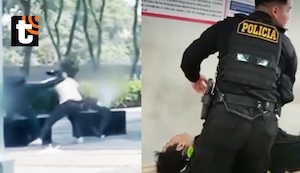 ¡De día y frente a niños! Hombre es acuchillado a metros del Palacio de Justicia en el Cercado de Lima