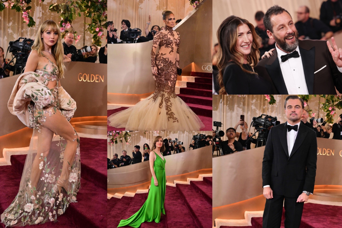 Mira este selección con las mejores imágenes de las estrellas de Hollywood en su paso por la alfombra roja de Los Globos de Oro. (AFP)