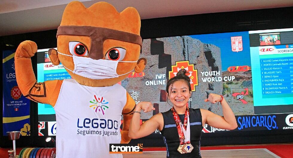 Analí Saldarriaga es una Joven campeona mundial de levantamiento de pesas. Tiene actualmente 17 años y quiere clasificar a los Panamericanos Santiago 2023. (Legado)