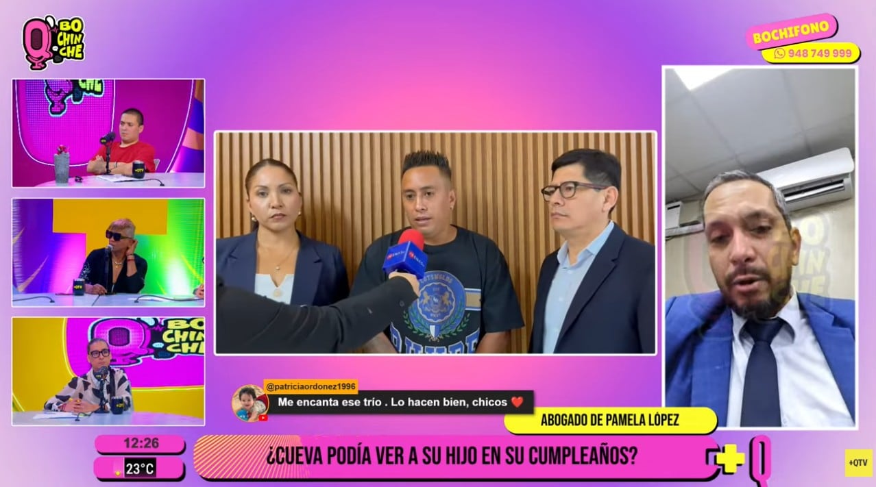 Abogado de Pmaela López responde con todo a Christian Cueva.