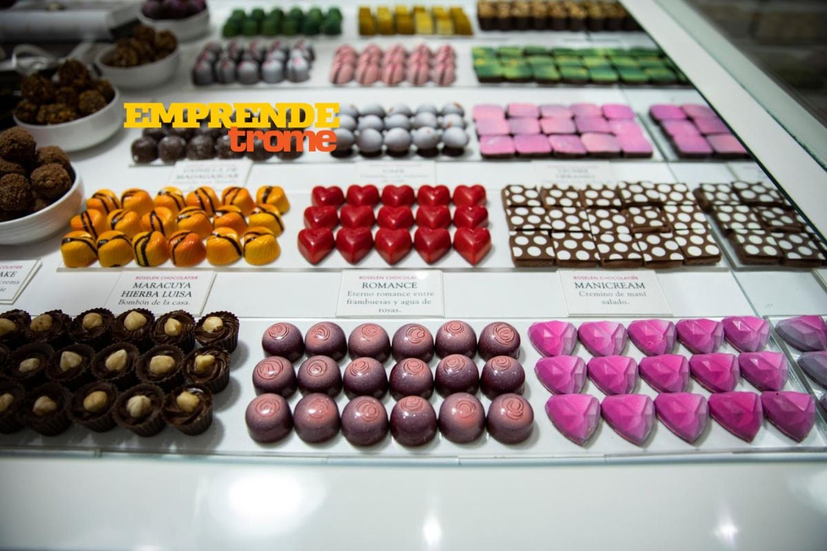 Para esta ocasión, Giorgio elaboró unos bombones afrodisiácos que ya empezaron a venderse muy bien. Foto: Giancarlo Ávila.