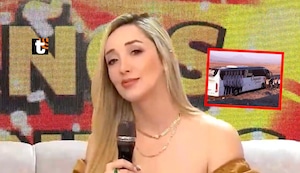 Romina Gachoy habló con amante de Christian tras saber que subió en bus de ‘Gran Orquesta’ donde estaba Jean Paul