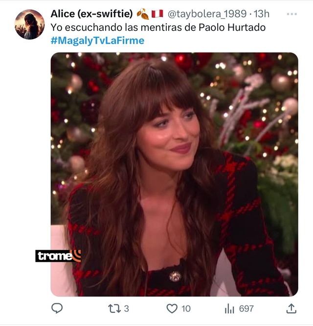 Paolo Hurtando en entrevista con Magaly Medina sobre Jossmery Toledo