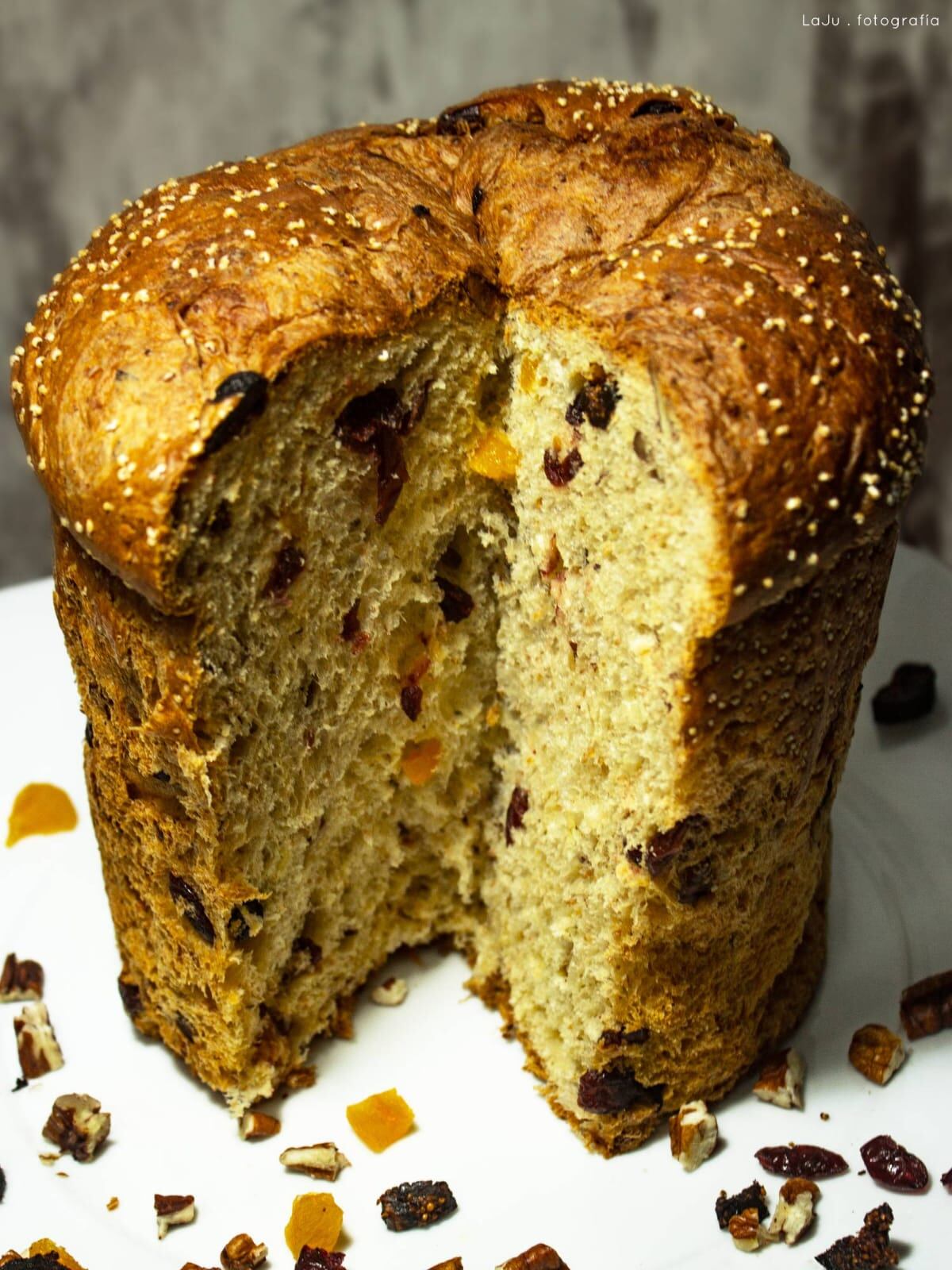 Panetón de panadería Aguyuba. (Foto: Aguyuba)