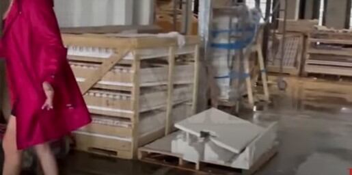 La mansión de Jackie quedó inundada (Foto: TMZ/ Youtube)