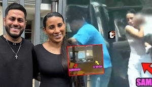 Samahara y Bryan reaparecen juntos y yendo a la iglesia, pese a salvaje agresión relatada por Peluchín