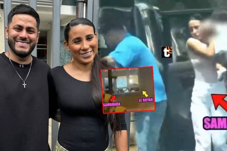 Samahara y Bryan reaparecen juntos y yendo a la iglesia, pese a salvaje agresión relatada por Peluchín