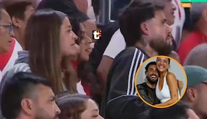 Gino Assereto y su novia ‘Majo Con Sabor’ son captados JUNTITOS en el Perú VS. Bolivia