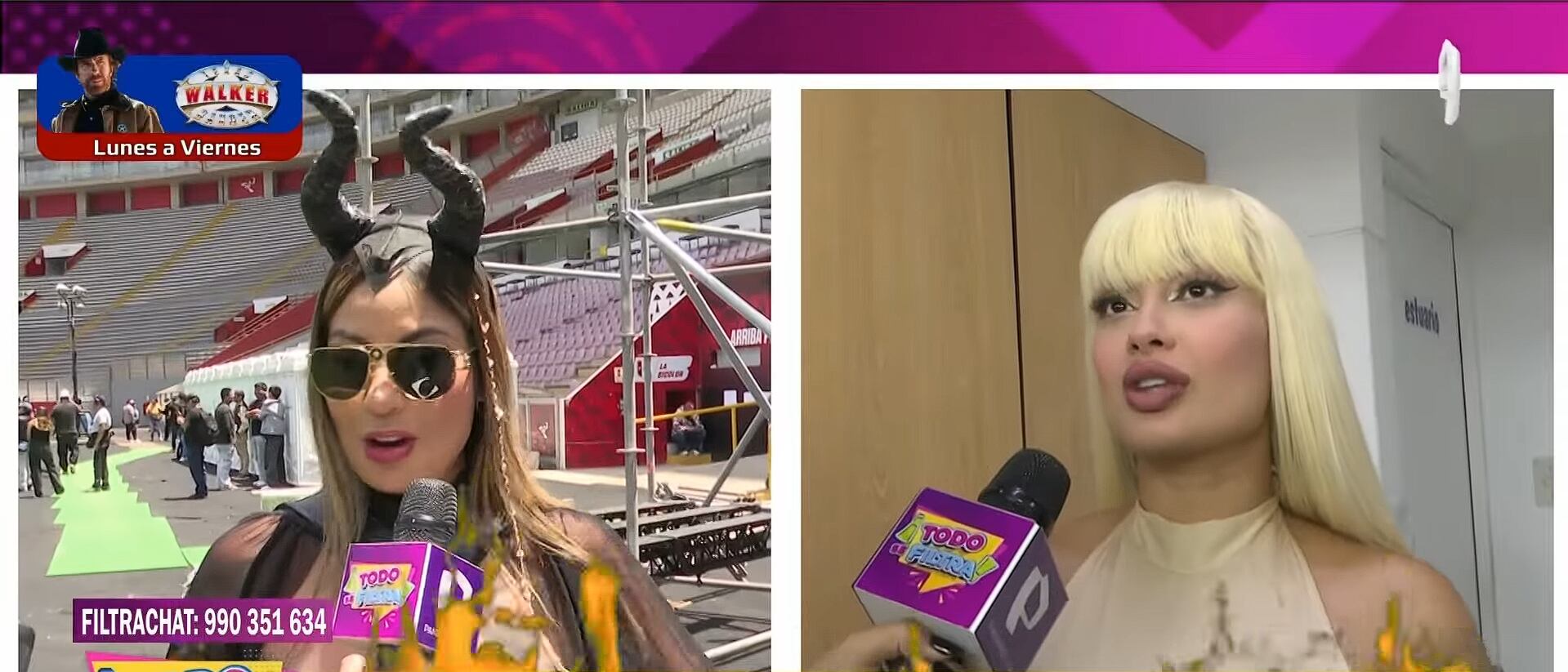 Modelo arremete contra Pamela López tras críticas que recibió. (Foto: Panamericana TV)