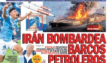 IRÁN BOMBARDEA BARCOS PETROLEROS
