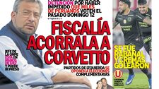 FISCALÍA ACORRALA A CORVETTO