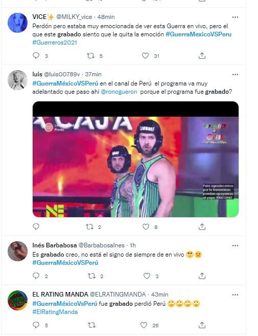 Esto es Guerra vs. Guerreros 2021 NO sería EN VIVO, estaría grabado y México sería el ganador