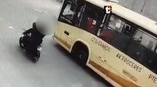 ¡Atentado en Lurín! Cámaras captan el preciso instante en que sicarios balearon bus de la línea ‘R28’ e hirieron a chofer