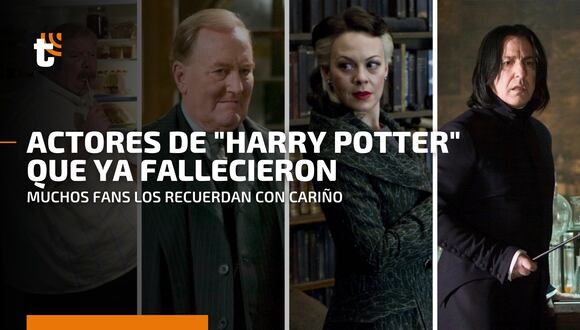 Harry Potter: estos son los actores de la saga que han fallecido en la vida real