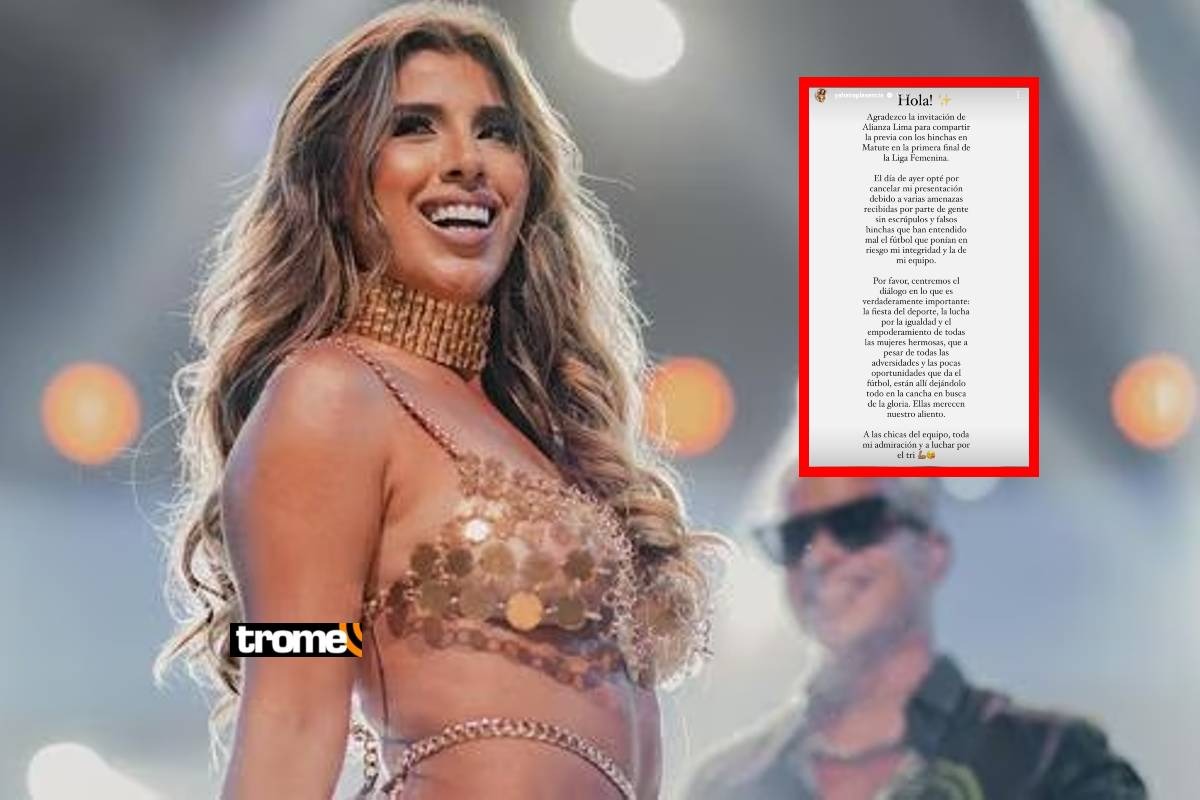 Yahaira Plasencia ya no se presentará en Matute en la final del Fútbol Femenino. Foto: Difusión