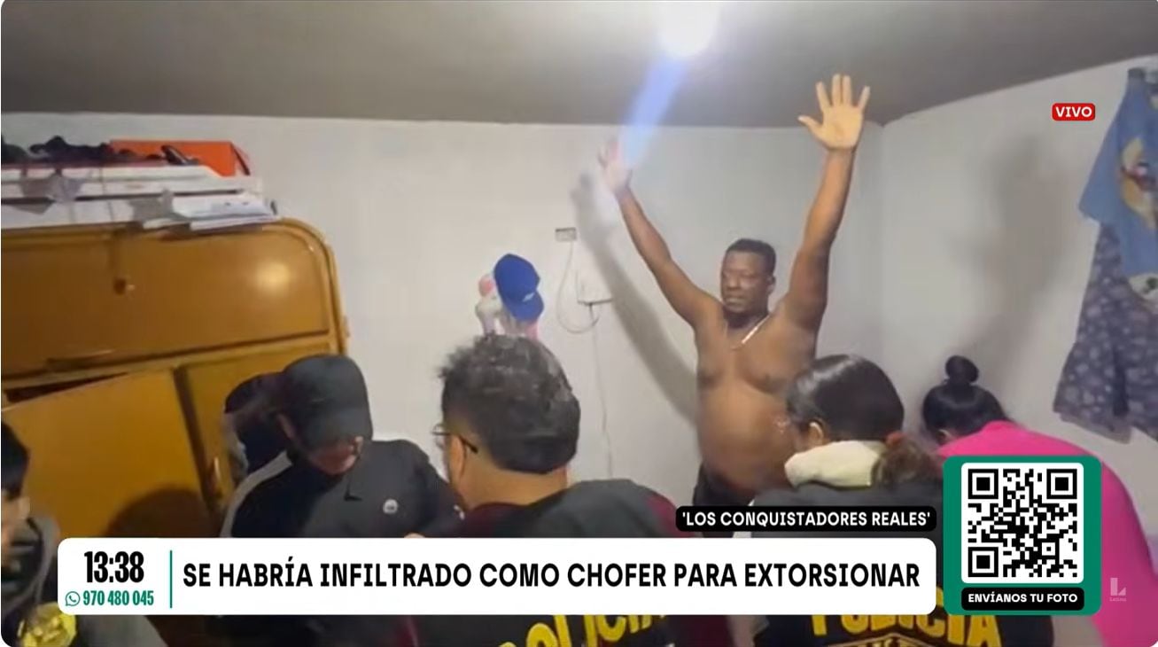 Alias 'Advíncula' se infiltró entre choferes. Foto: Latina