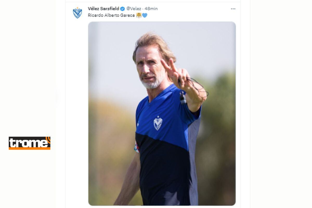 Vélez Sarsfield espera resolver contrato con anterior DT para oficializar al 'Tigre' (@velez)