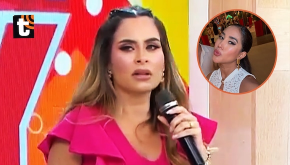 Ethel Pozo se molesta por hacerle recordar a Melissa Paredes