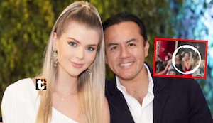 Critican a Brunella y Richard por irse a Pimentel, pero ellos se juerguearon hasta el día siguiente: ¡Con ‘chela’ en mano!