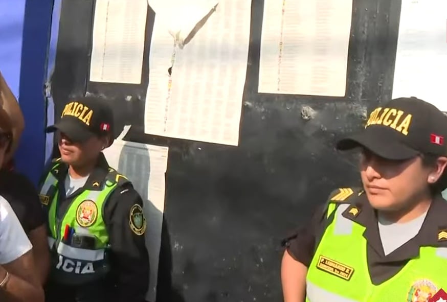Seis mil electores se quedaron sin votar en Lurín. (América Noticias)