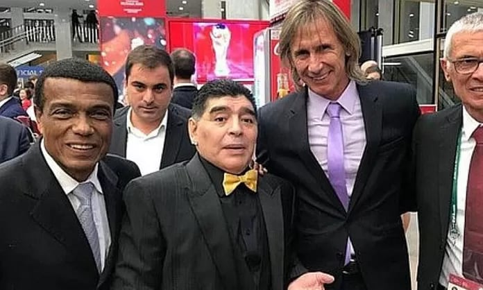 Ricardo Gareca recordó regao que le hizo Maradona (Foto: GEC)